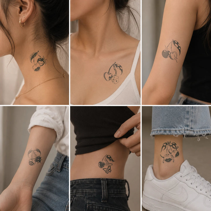 cherry noir tattoo's pack 
