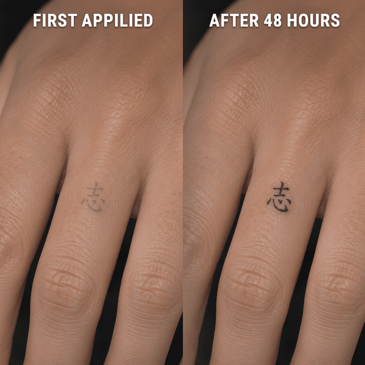 Chinese Finger Tattoo Collection - inkbolt