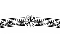 Compass Armband