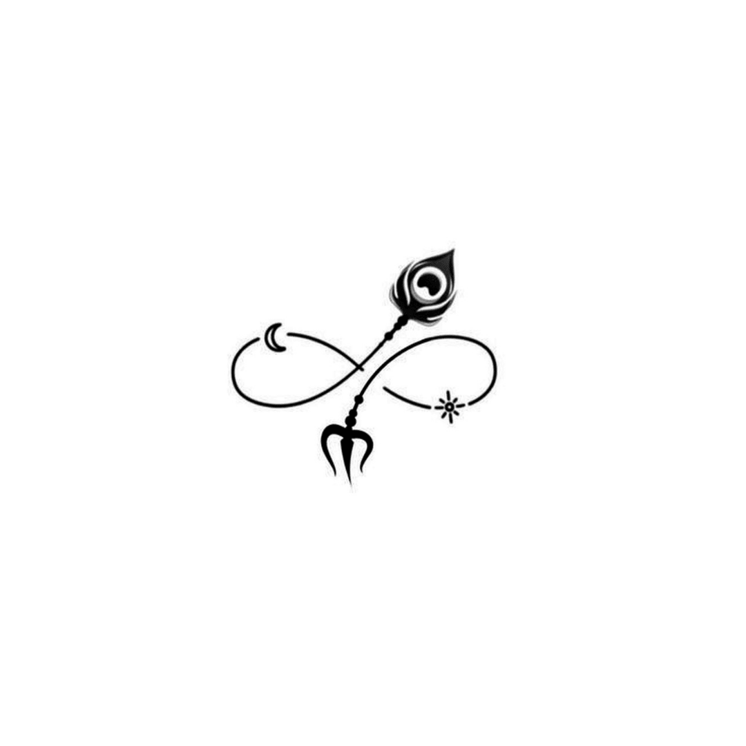 Divine Trishul Infinity - inkbolt