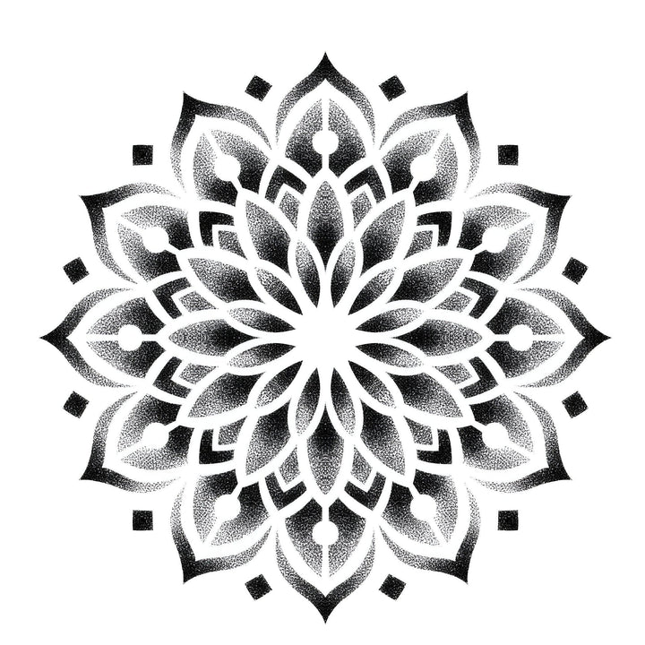Dotted Mandala - inkbolt
