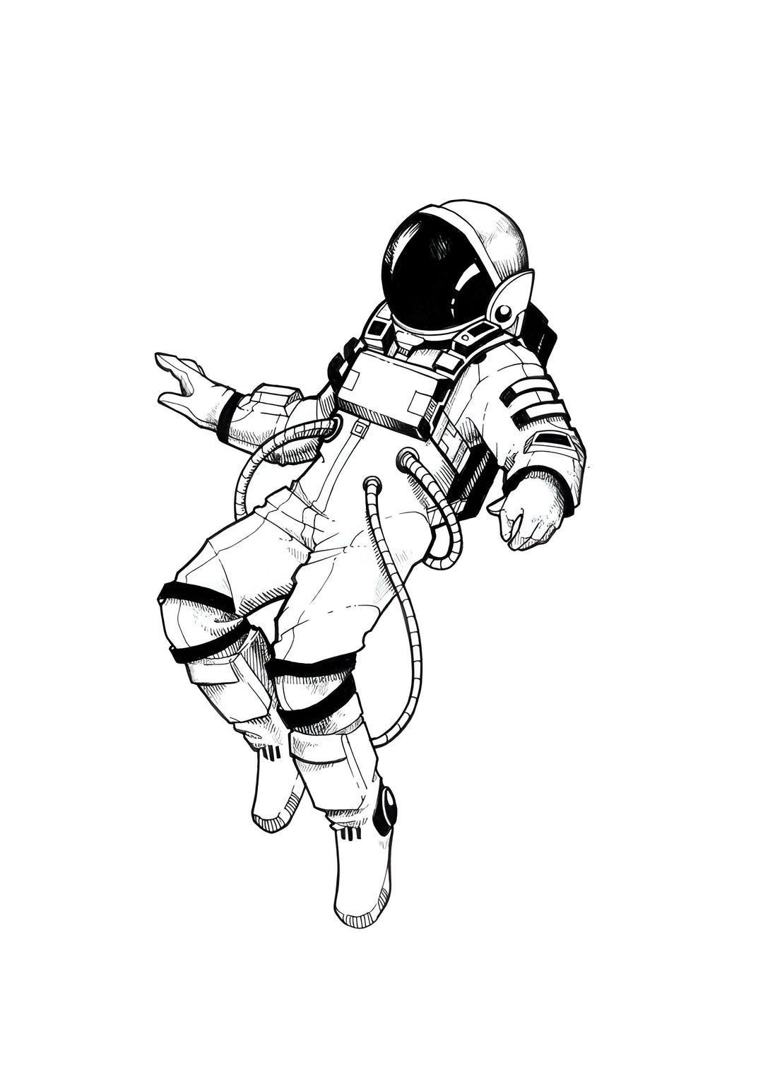 Astronaut Tattoo