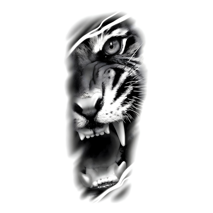 Roaring Tiger Tattoo