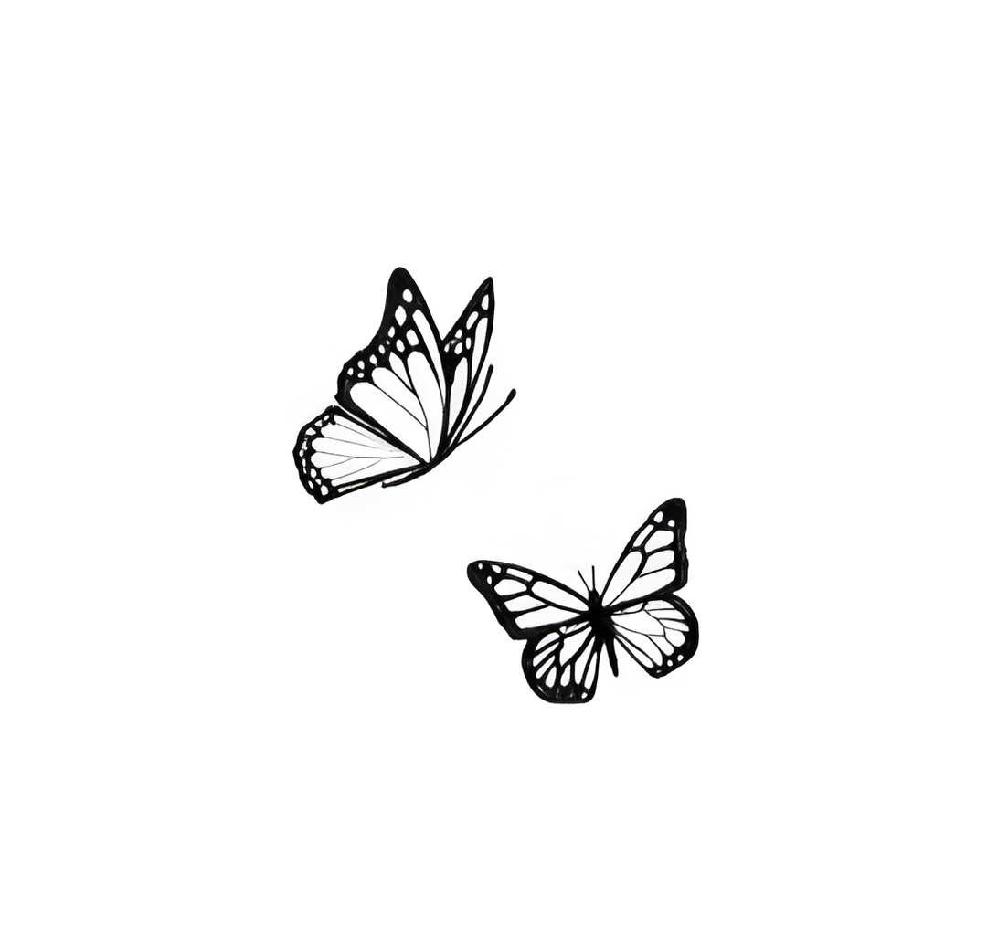 Soaring Butterflies Tattoo