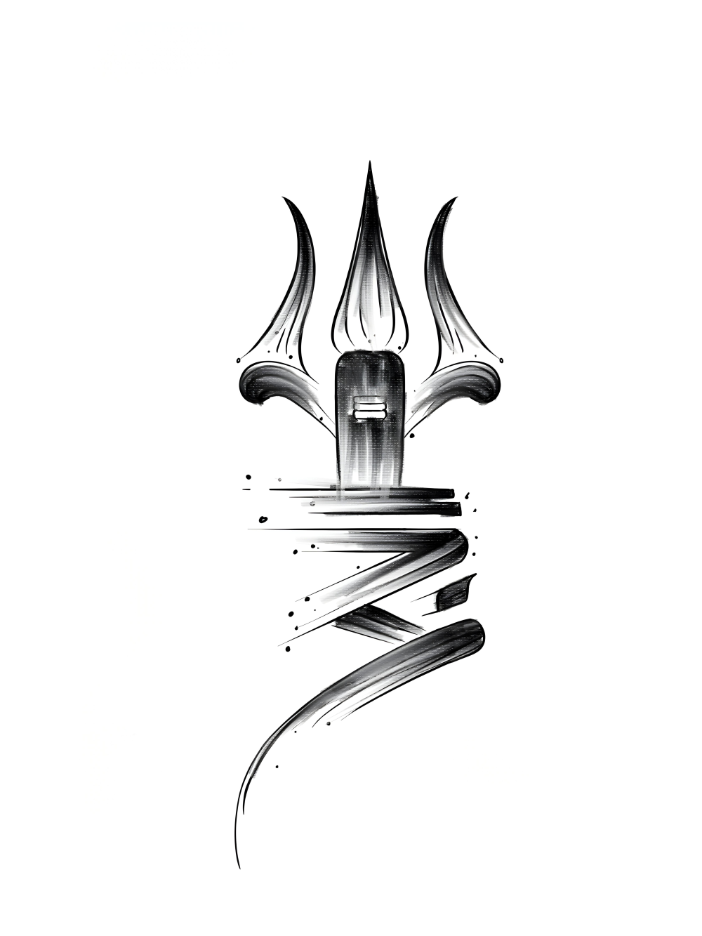 Trishul Tattoo
