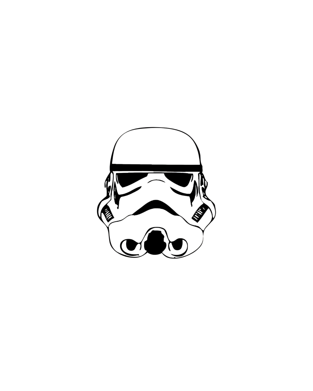 Stormtrooper Helmet Tattoo
