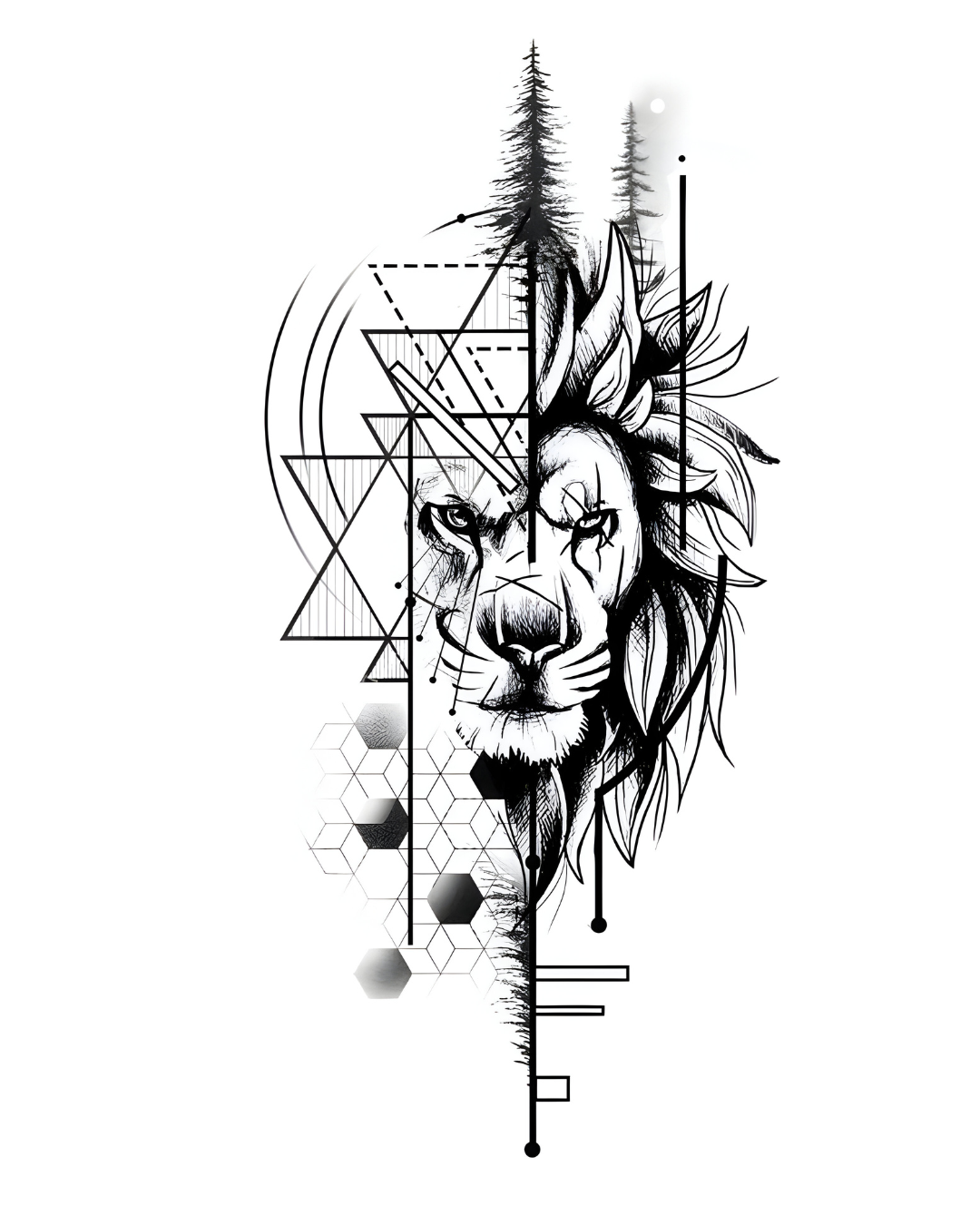 Lion - Nature’s King Tattoo