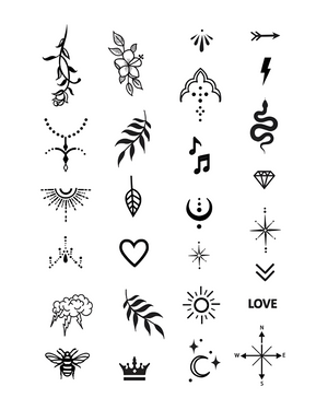 Finger Tattoo Collection