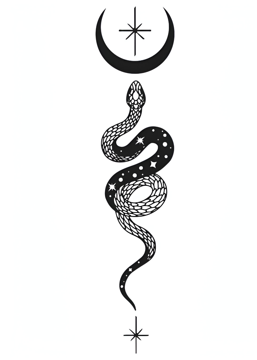 Snake of Growth Tattoo