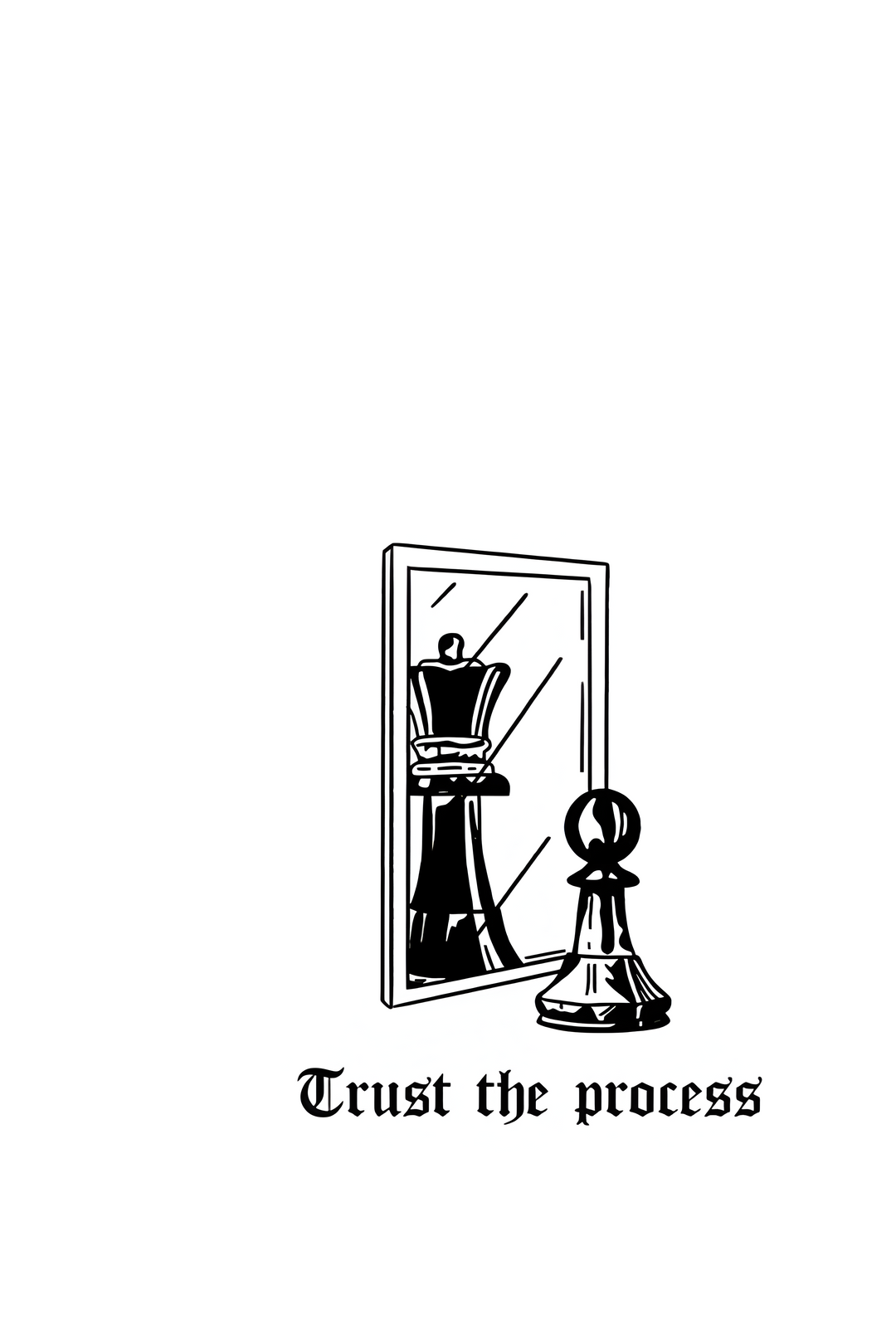 Trust the Process Chess Tattoo