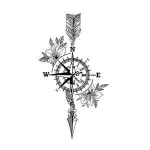 Floral Compass