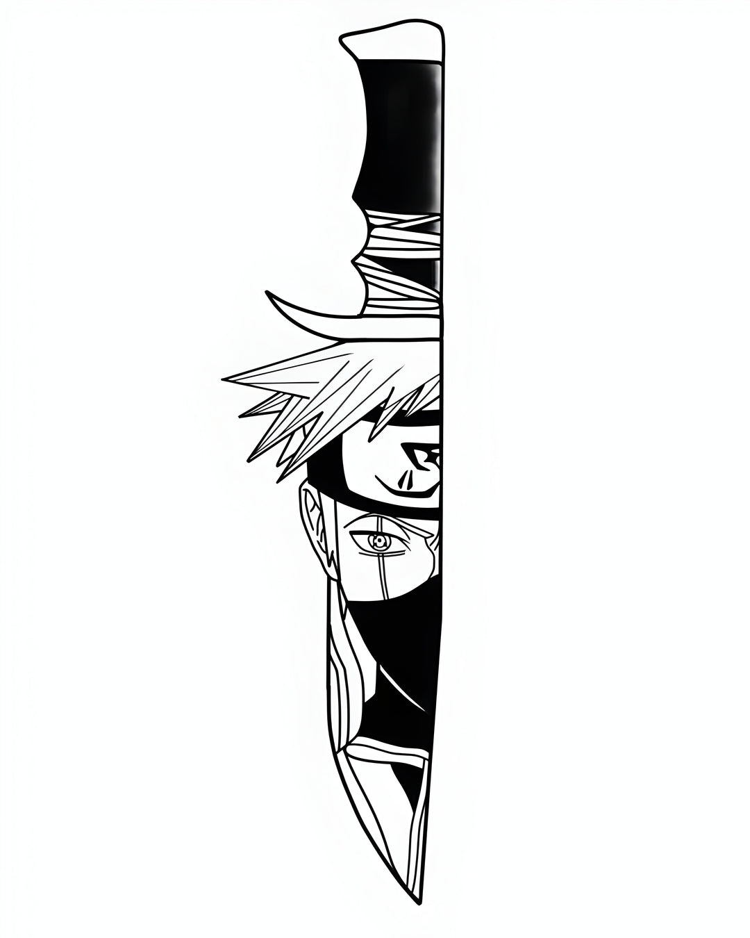 Kakashi - Blade Master Tattoo