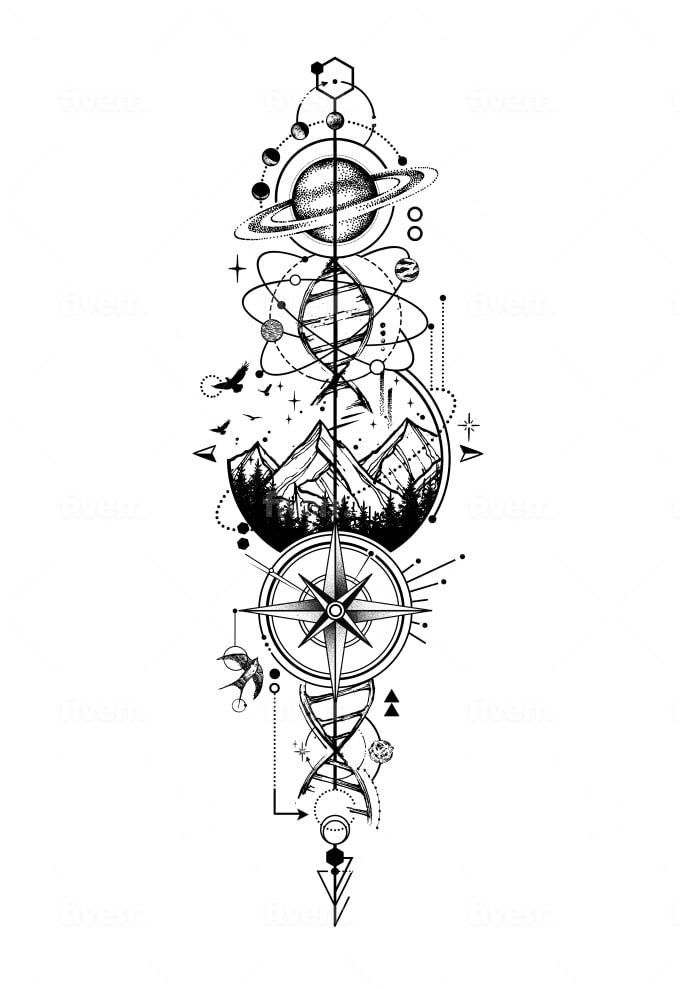 Self-Discovery Tattoo