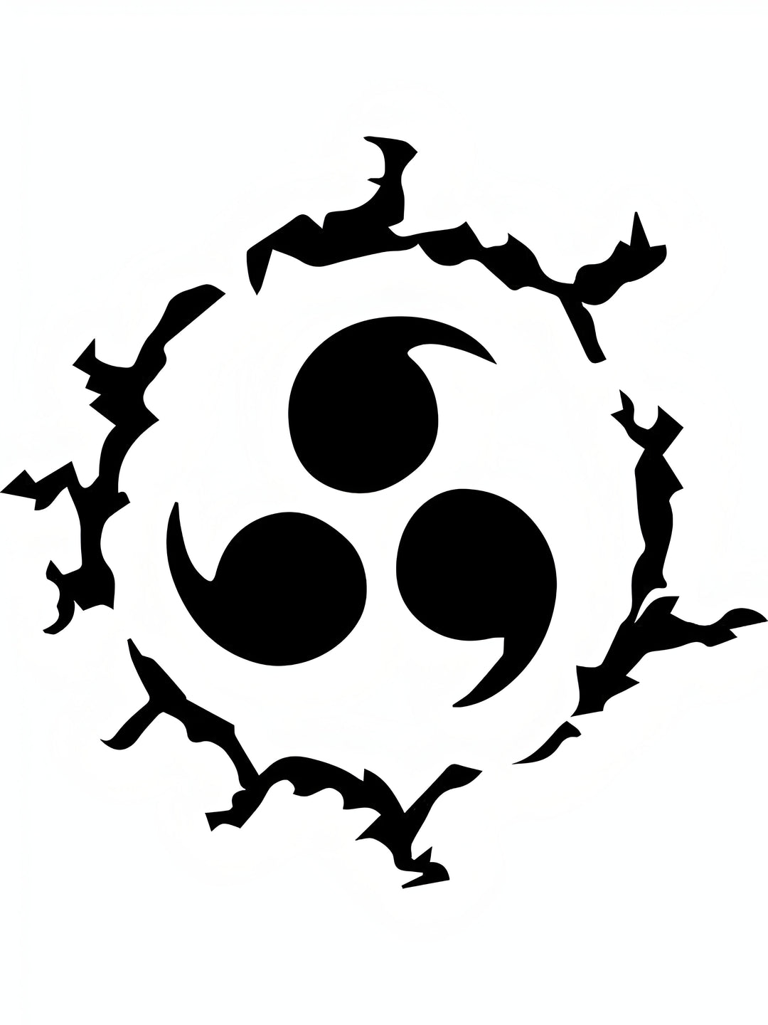 Swirling Triskelion Tattoo