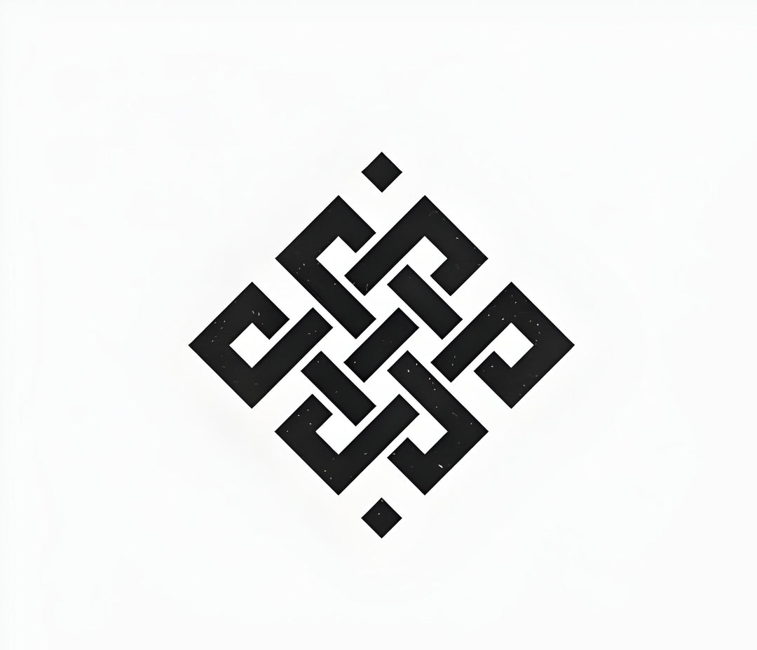 Tibetan Endless Knot Tattoo