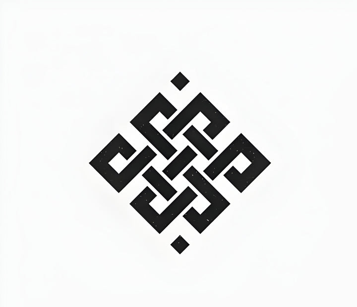Tibetan Endless Knot Tattoo