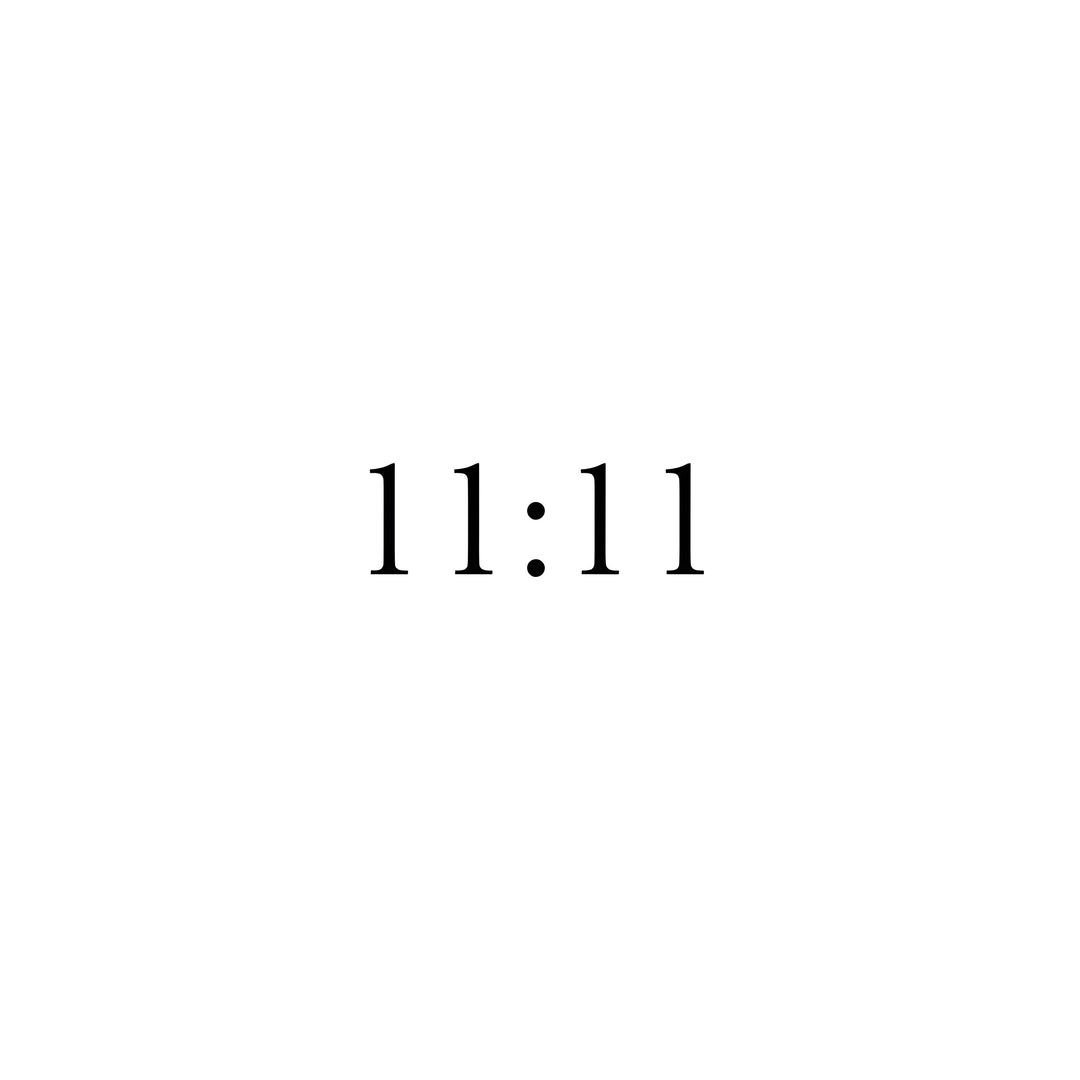 11:11 Tattoo