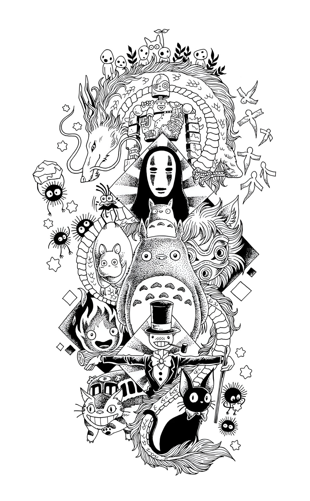 Studio Ghibli Tattoo