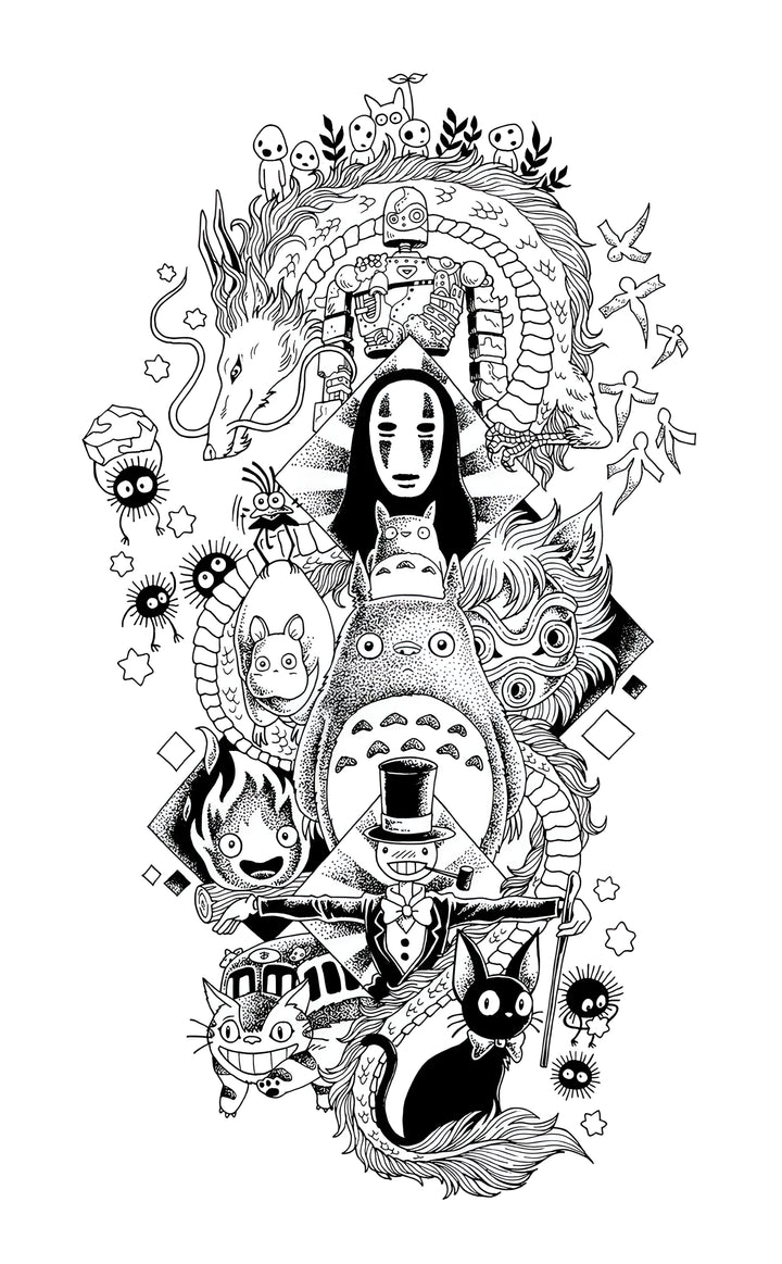 Studio Ghibli Tattoo