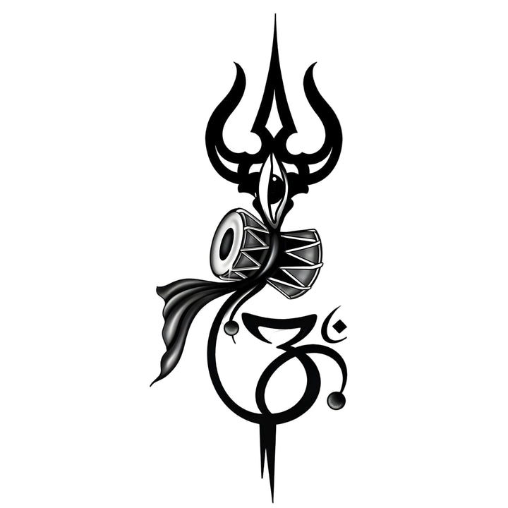 Lord Shiva's Damru Trishul