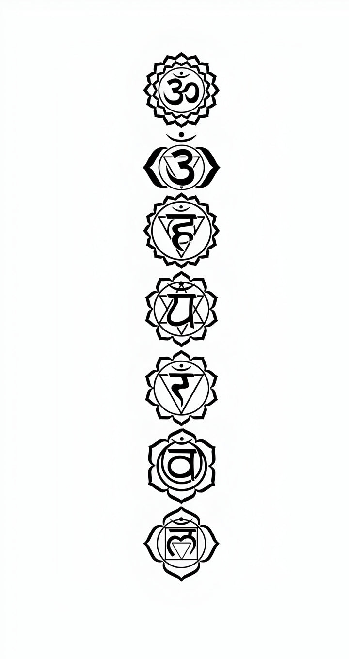 Spiritual Chakra Tattoo