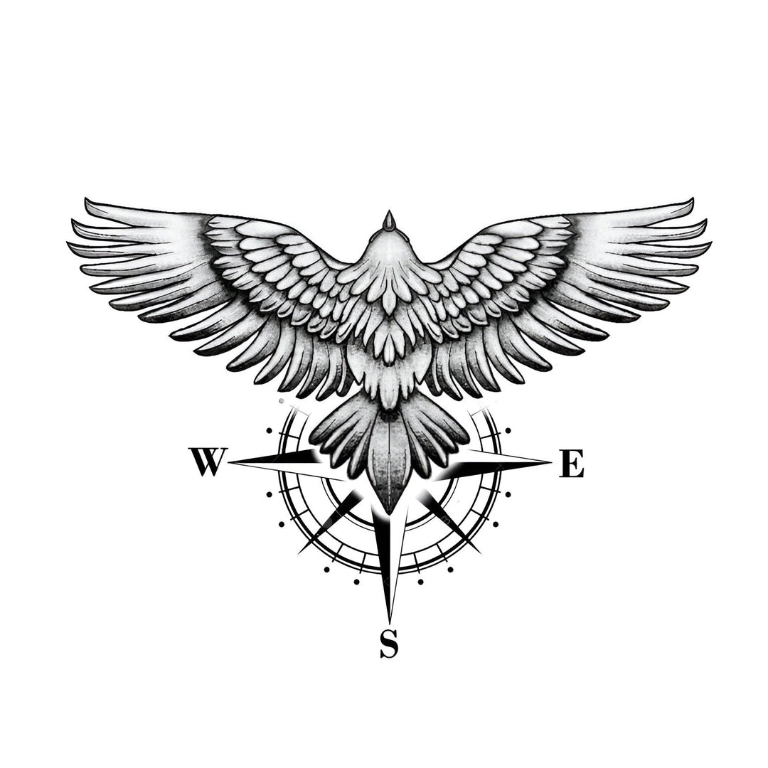 Eagle compass - inkbolt