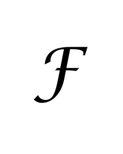 F Letter Tattoo