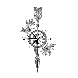 Floral Compass