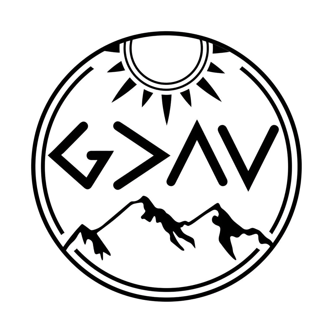 God is greater than the highs and lows - inkbolt