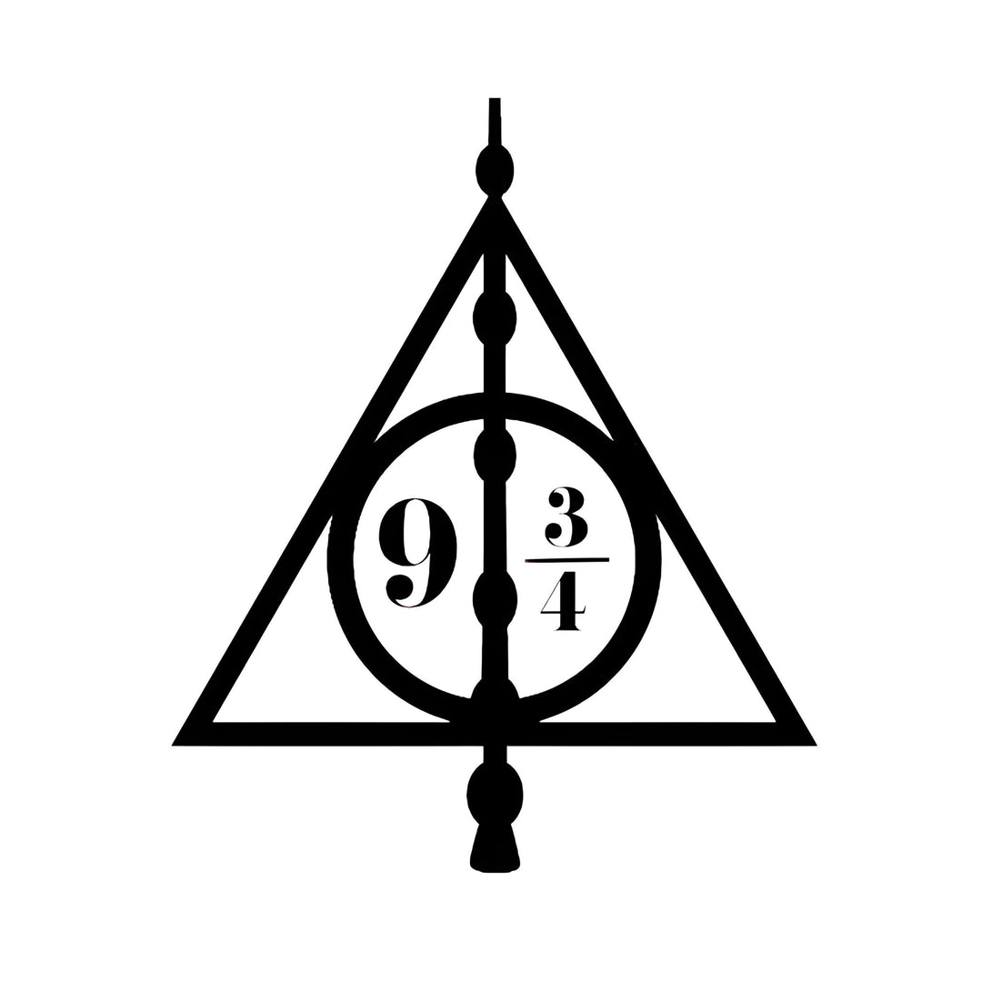 Harry Potter Platform 9¾ - inkbolt