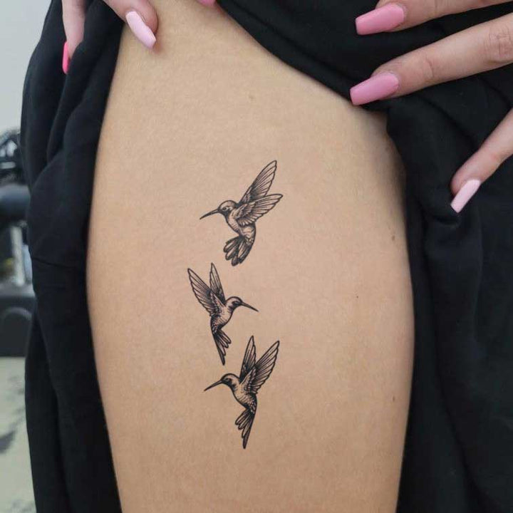 Hummingbird Trio - inkbolt
