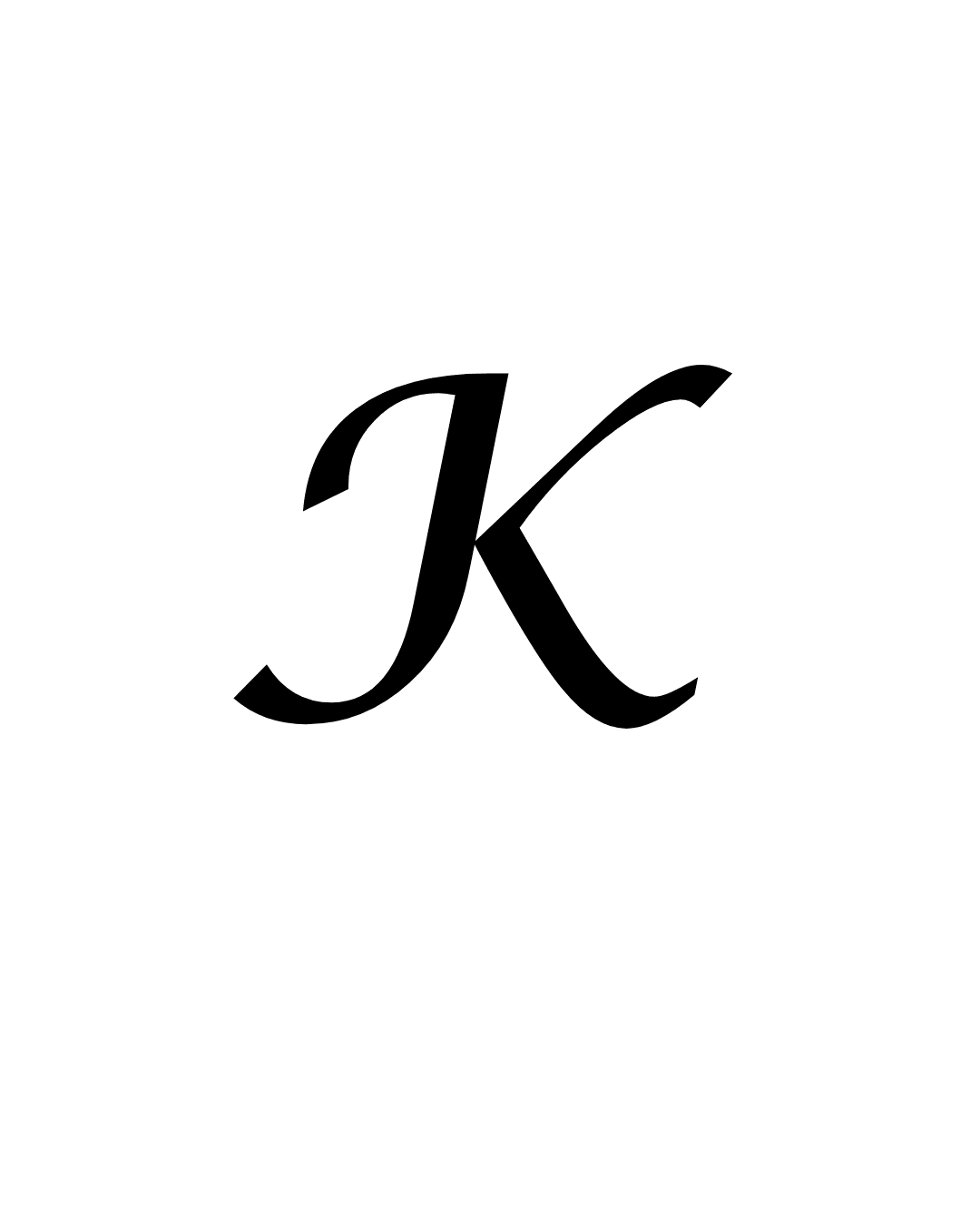 K Letter Tattoo - inkbolt