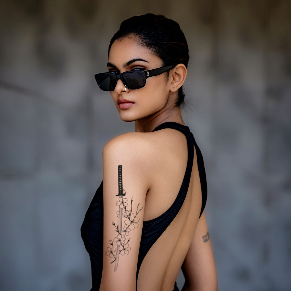 Katana with Cherry Blossoms