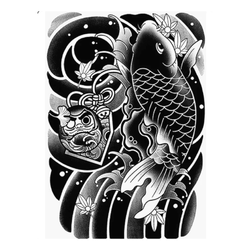 Japanese Fish Half Sleeve