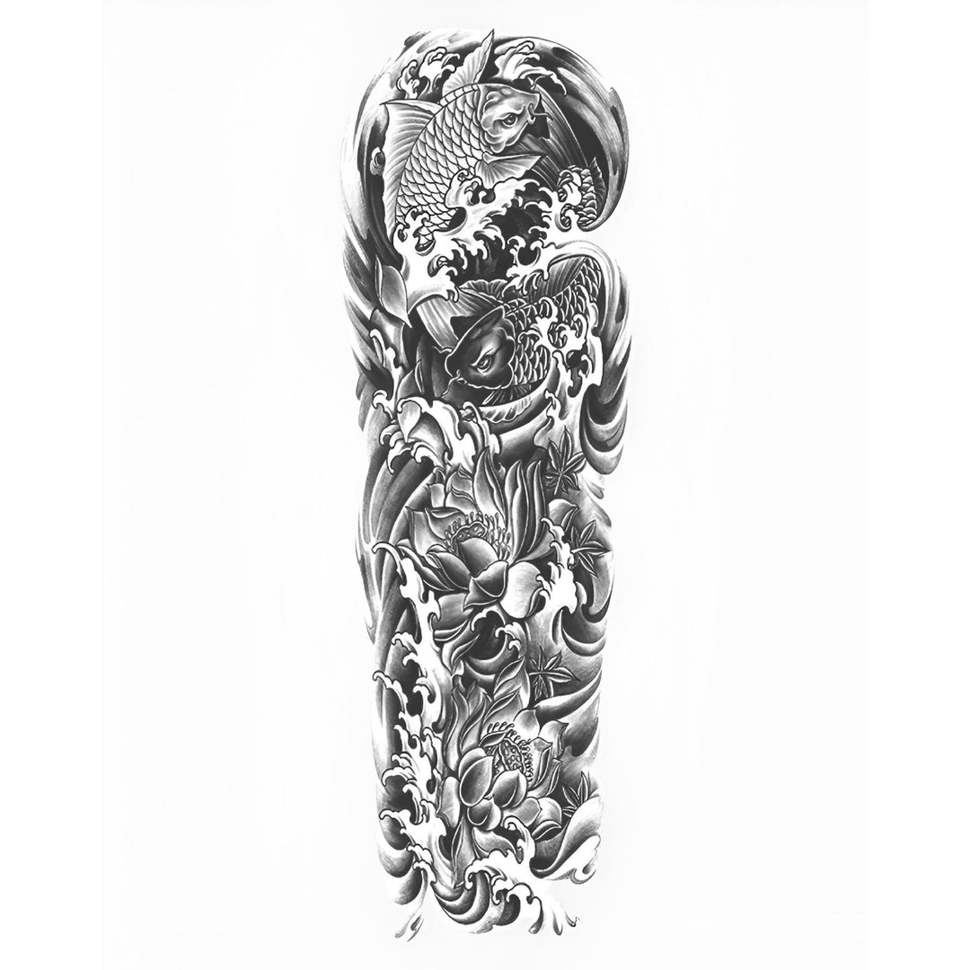 Koi Fish Sleeve - inkbolt