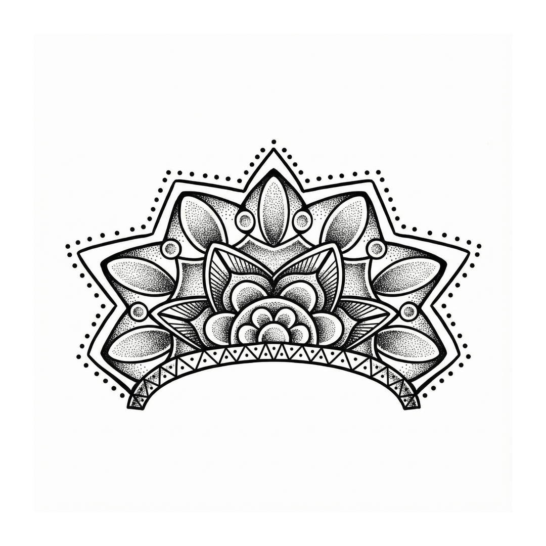 Lotus Crown ( Zayn Malik Inspired) - inkbolt