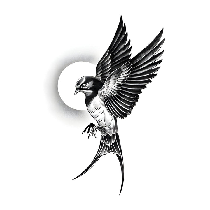 Lunar Swallow - inkbolt
