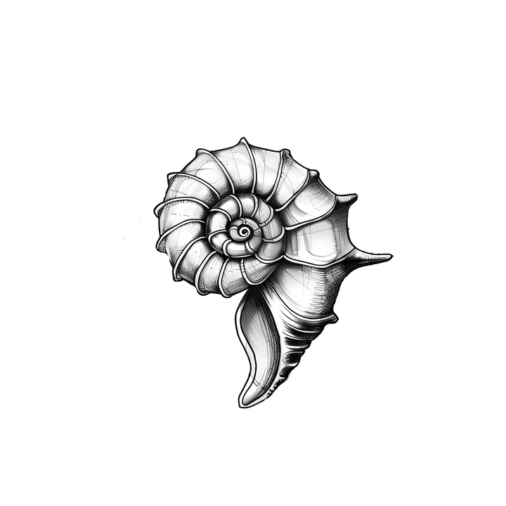 Nautilus Shell - inkbolt