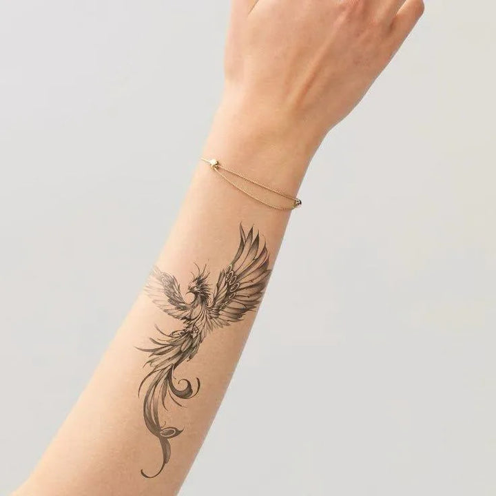 Phoenix Tattoo on Hand