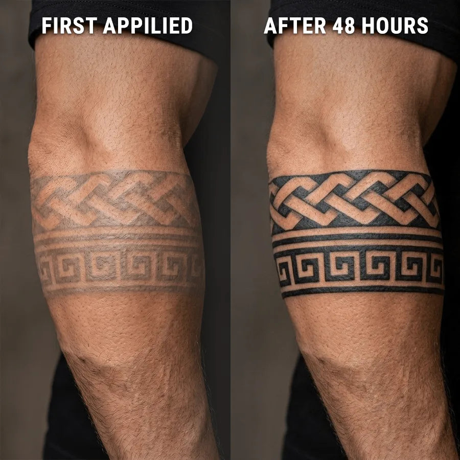 Thick Tribal Armband - inkbolt