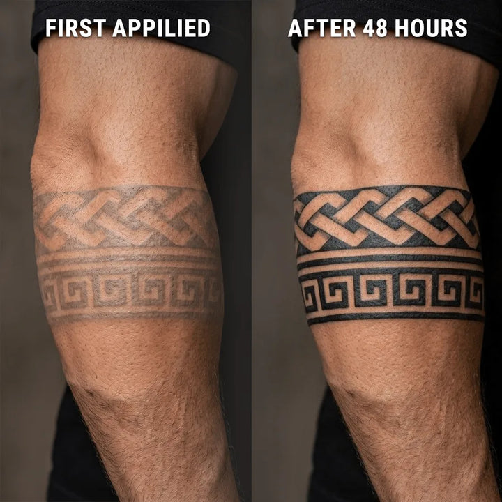 Thick Tribal Armband - inkbolt