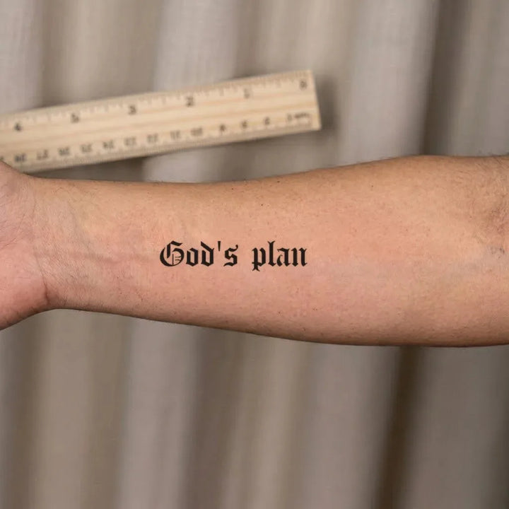 God's Plan - inkbolt