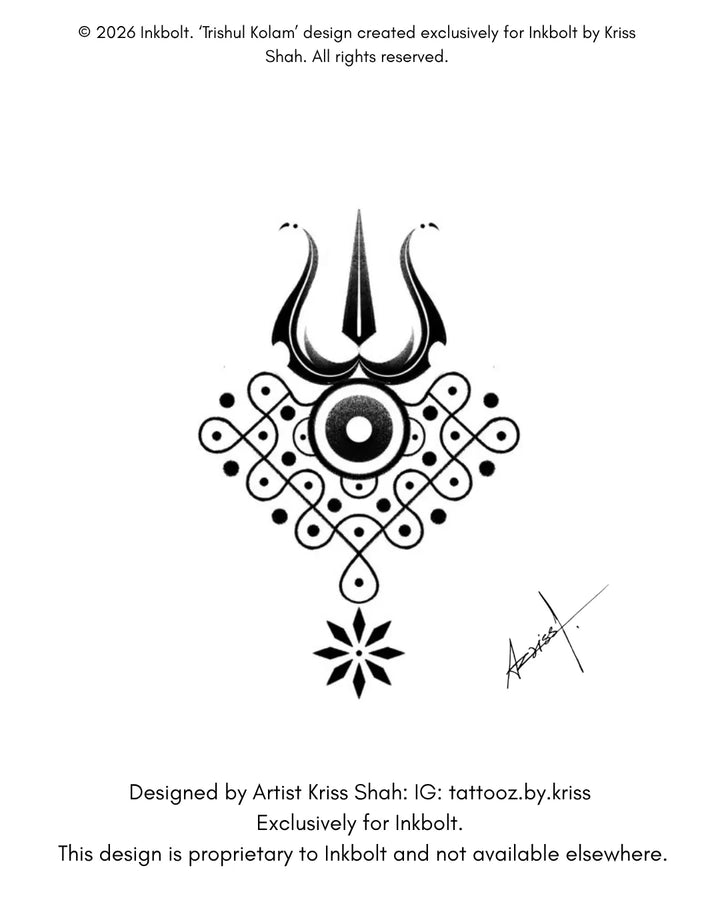 Trishul Kolam