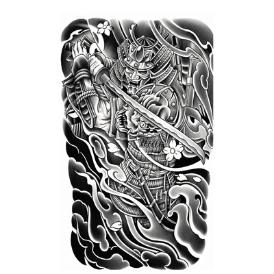 Samurai Half Sleeve - inkbolt