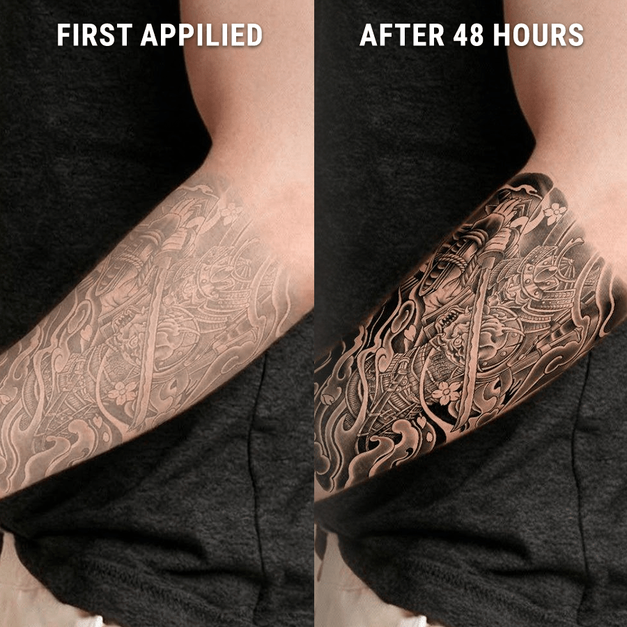 Samurai Half Sleeve - inkbolt