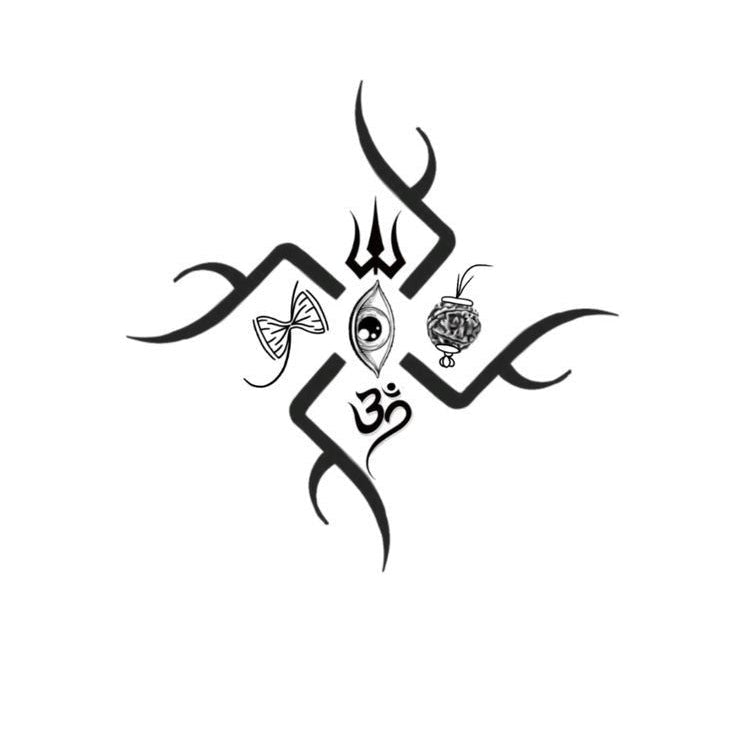 Sarvashakti Swastik - inkbolt