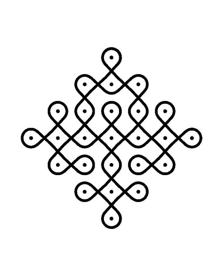 Sikku Kolam - inkbolt