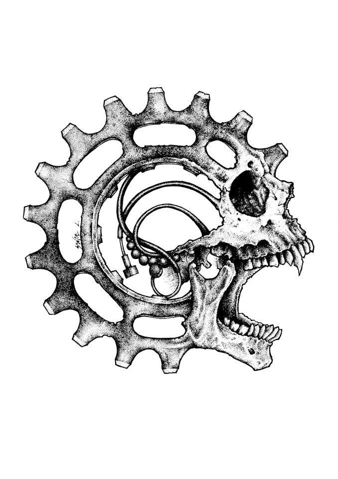 Skull - inkbolt