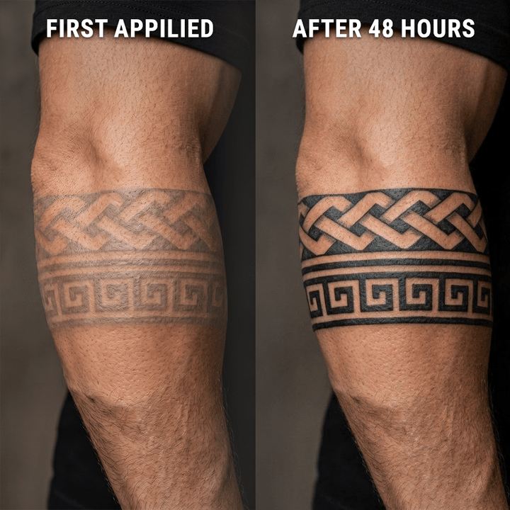 Thick Tribal Armband - inkbolt