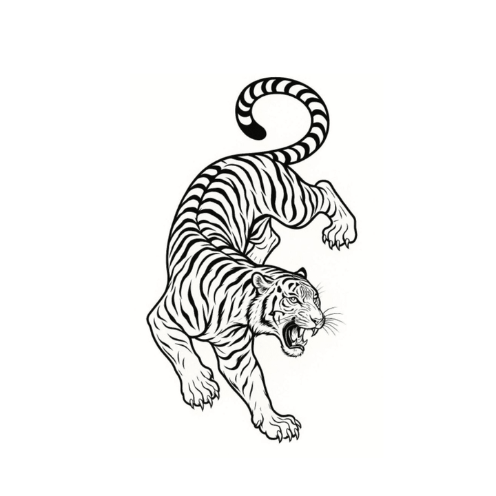 Tiger - inkbolt